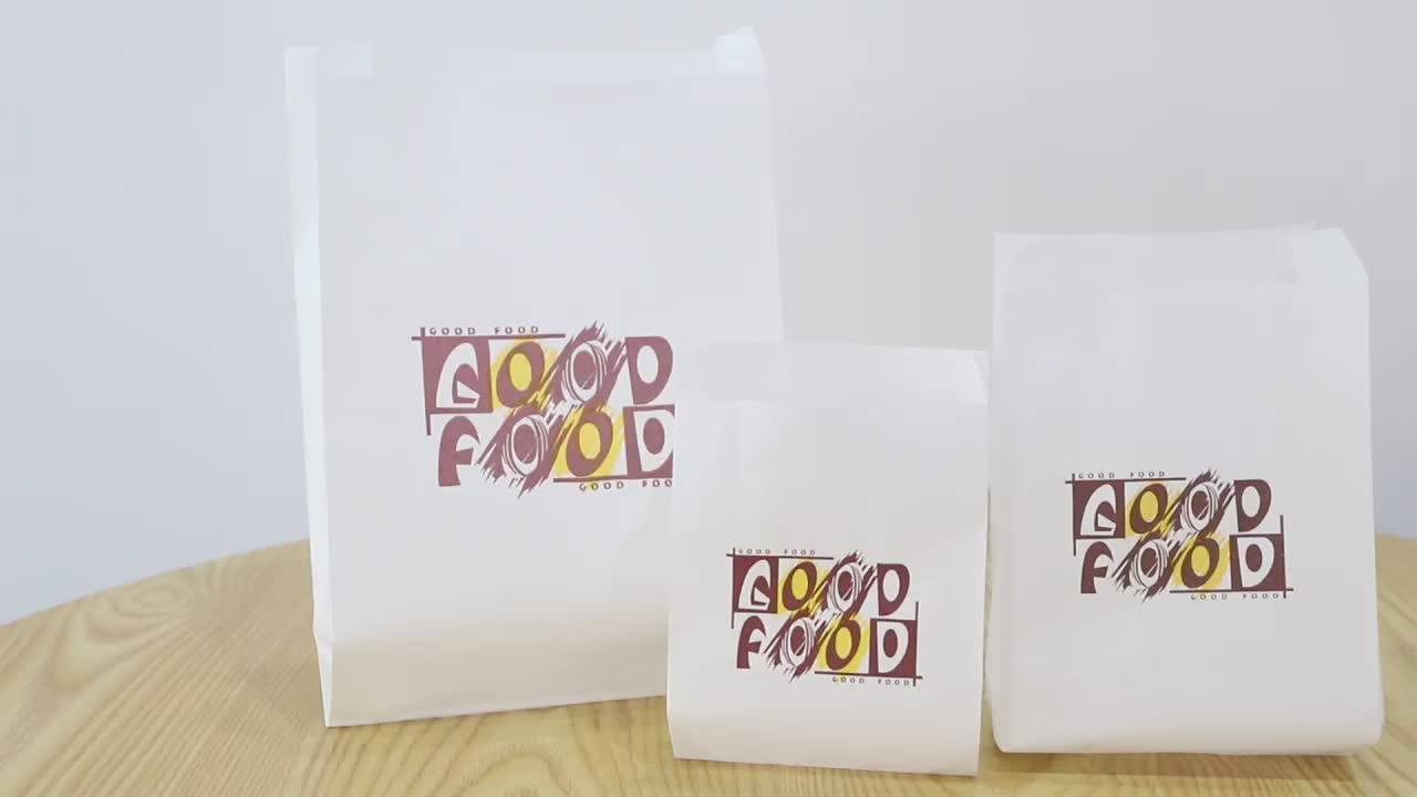 Top Quality Food Grade Greaseproof Glassine Kraft Paper Bags Buy