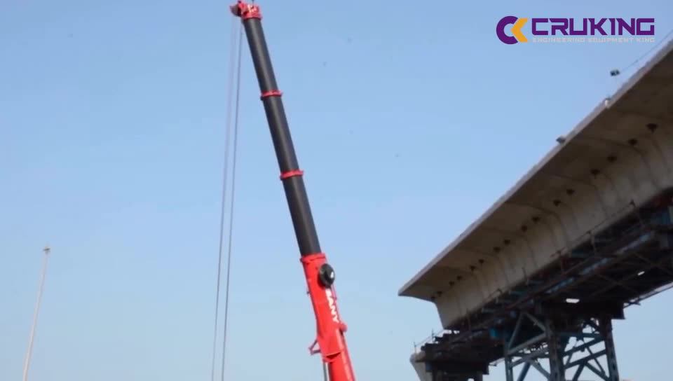 Sac1200e Lifting Capacity 120 Ton Cranes Truck Farming Cement All