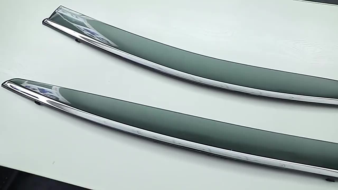 Car Window Visor Wind Deflector For Toyota Alphard Rain Guard Sun Side