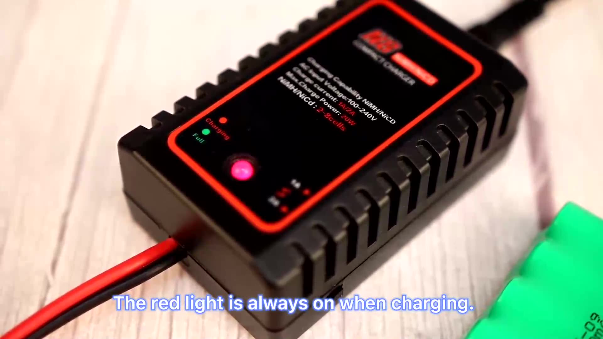 N8 ニッケル水素ニッカドバッテリー充電器 110-240V 2A 20 ワット AC