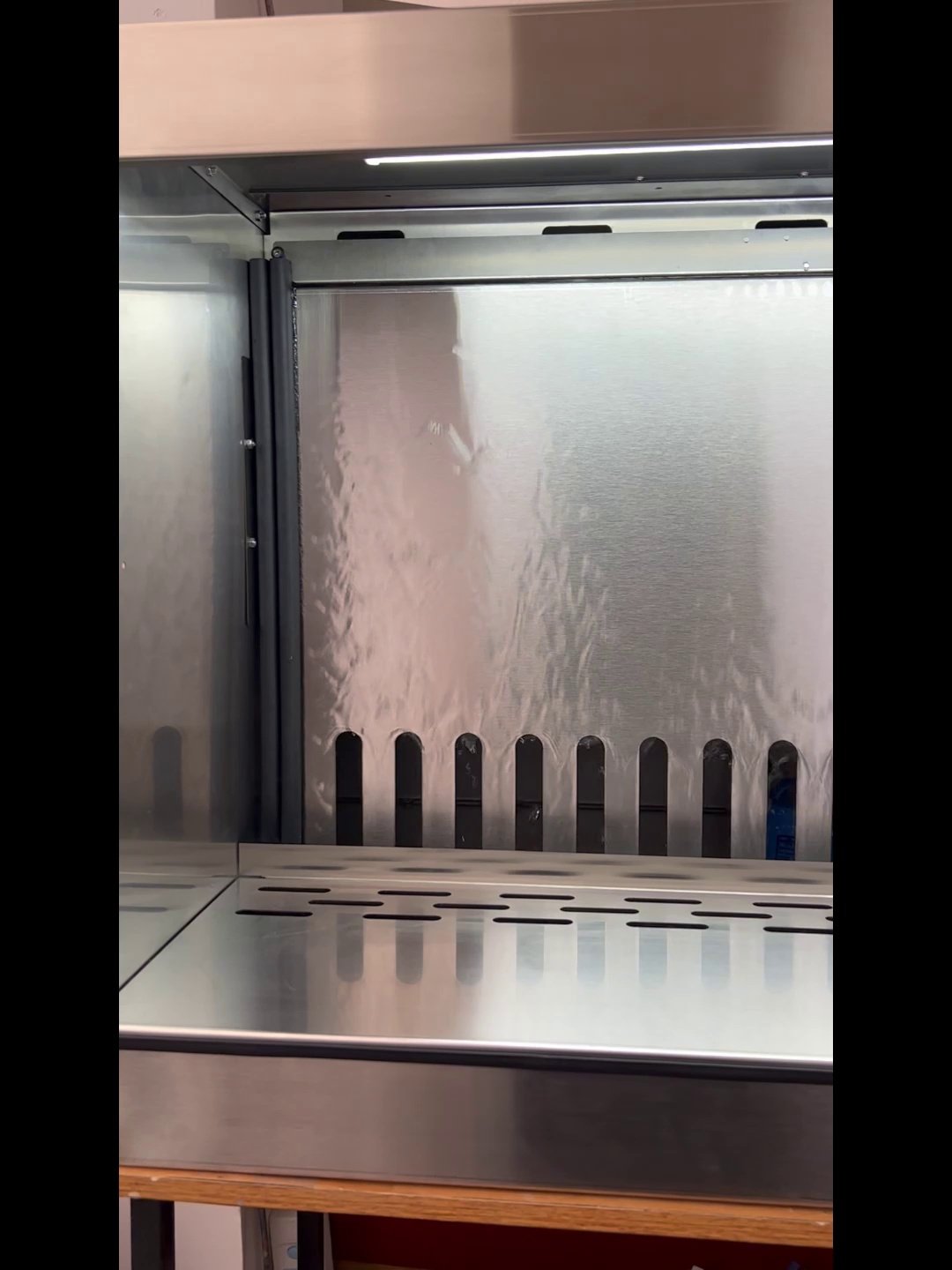 负压式模型喷涂水帘箱全不锈钢喷漆陶瓷喷釉工作台民用排风抽水箱