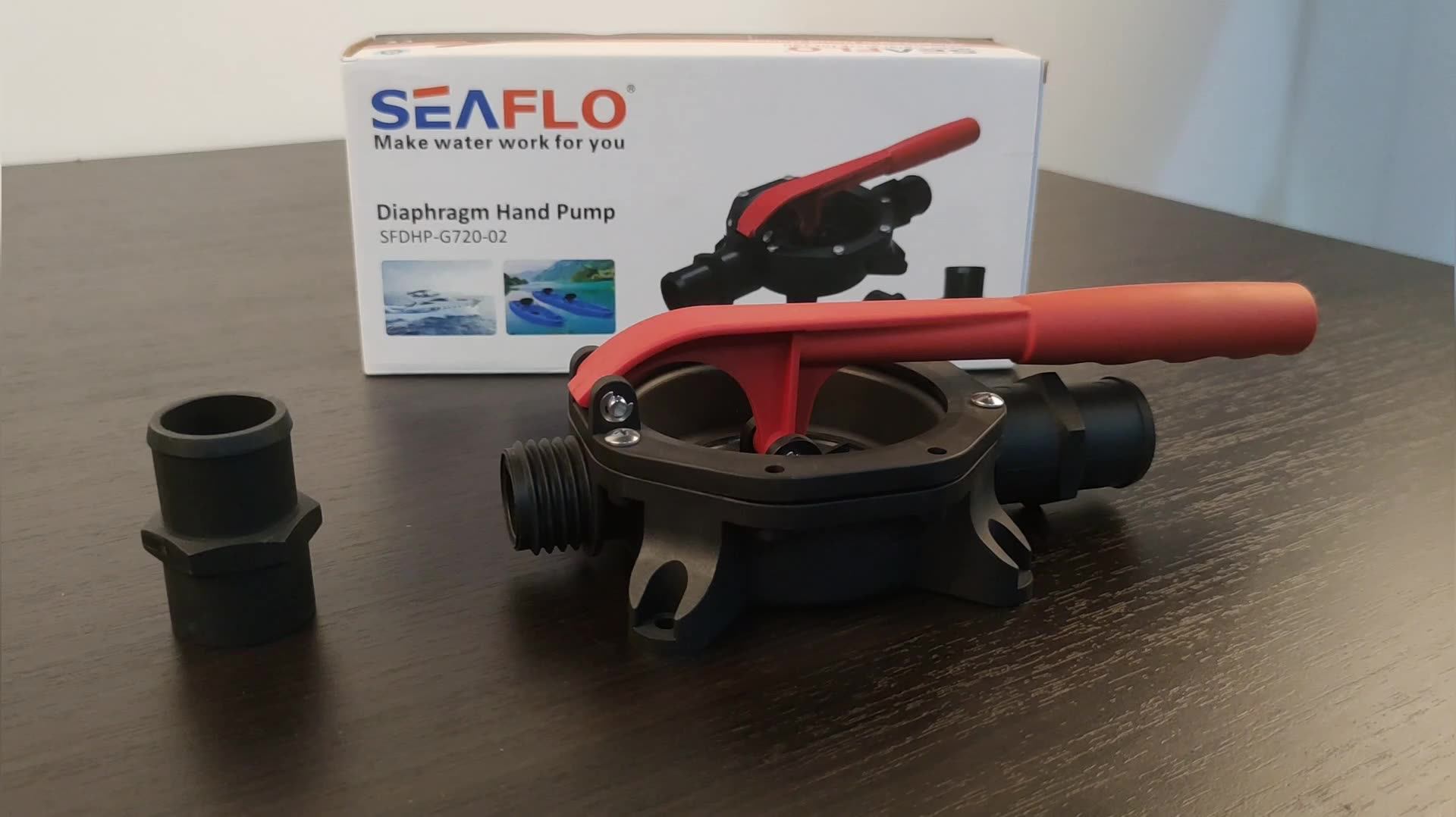 SEAFLO Aluminum Diaphragm Hand Pump For Kayak hand oil pump, View