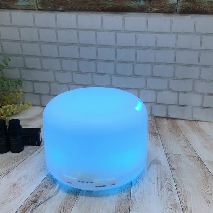 Wholesale Mini Air Humidifier Aroma Essential Oil Diffuser 500ml Buy