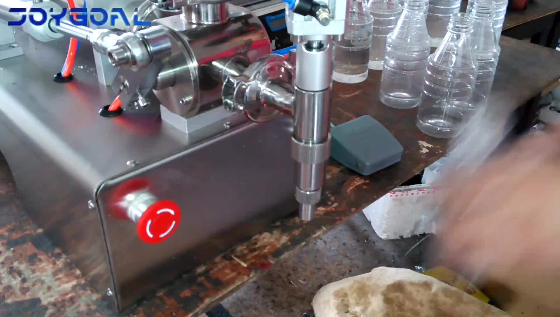Desktop Semi-automatic Pneumatic Pate Filling Machine For Cream James ...