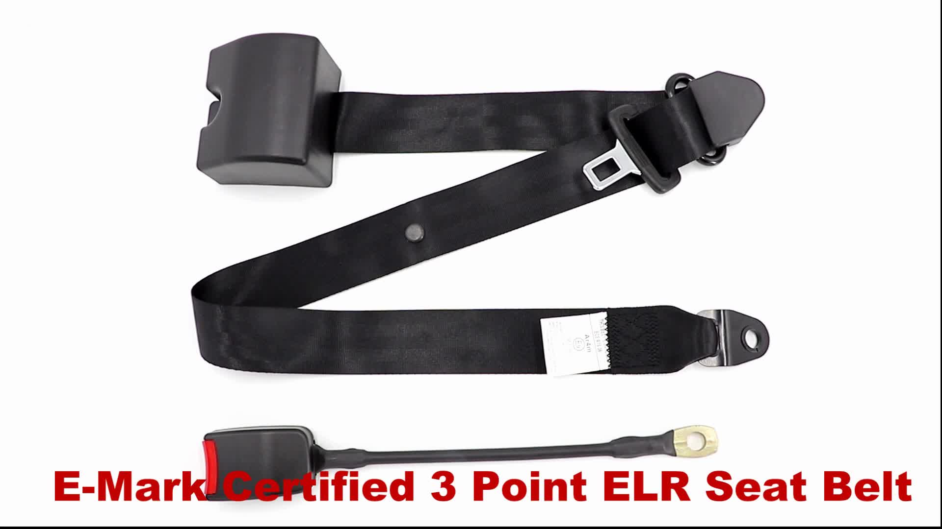 Ar4m Type Of Vehicle 3point Elr Safety Belt High Quality Retractable 3