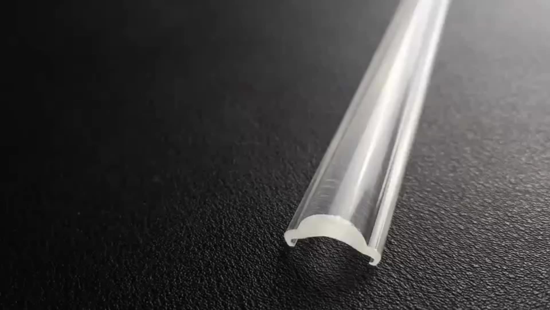 Fluorescent Light Diffuser Special Section Led Light Cover Pc Material