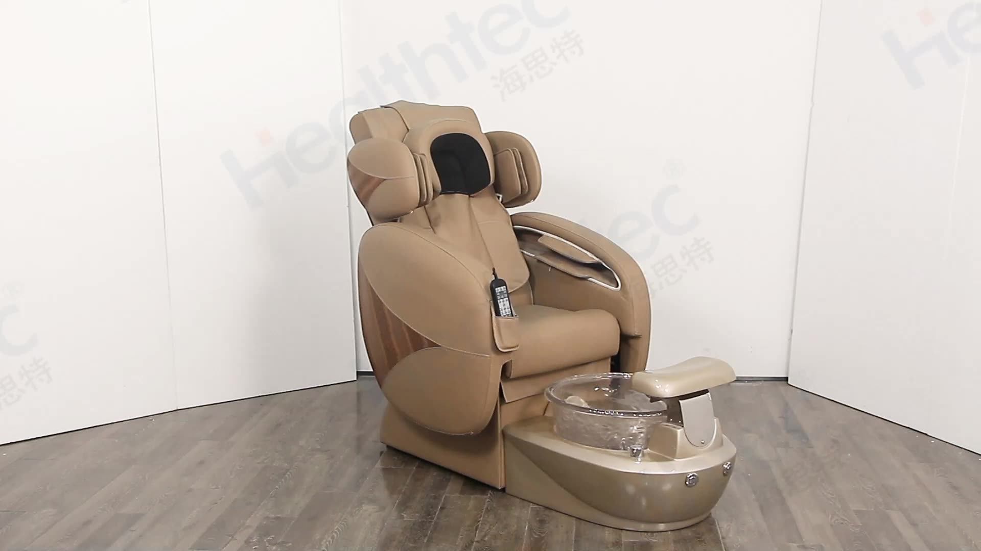 Healthtec 2021 Modern Nail Spa Salon Chair Luxury Human Touch Massage