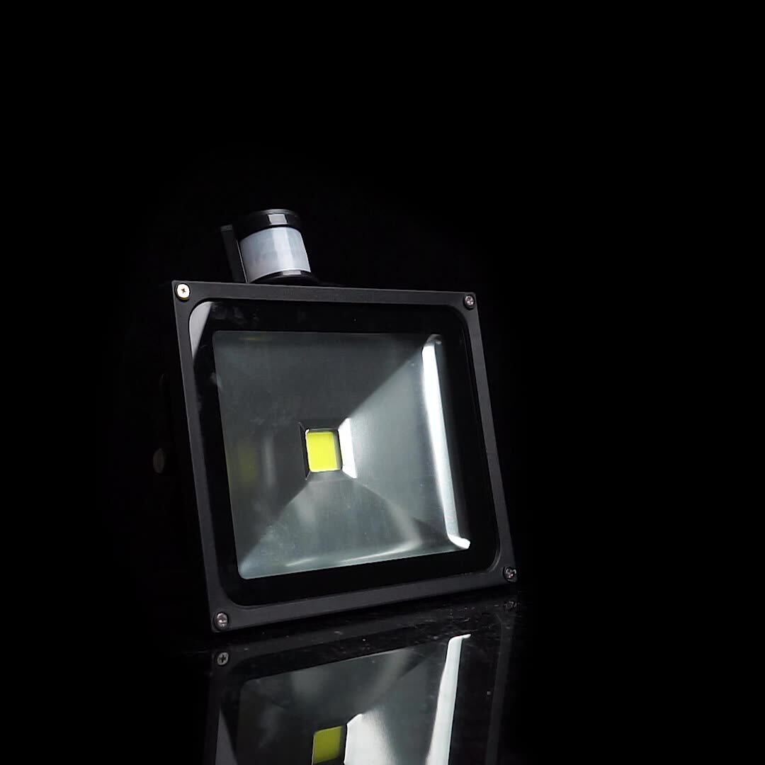 10w Led Security Light Pir Brightest Outdoor Flood Light Bulbs 110 Volt