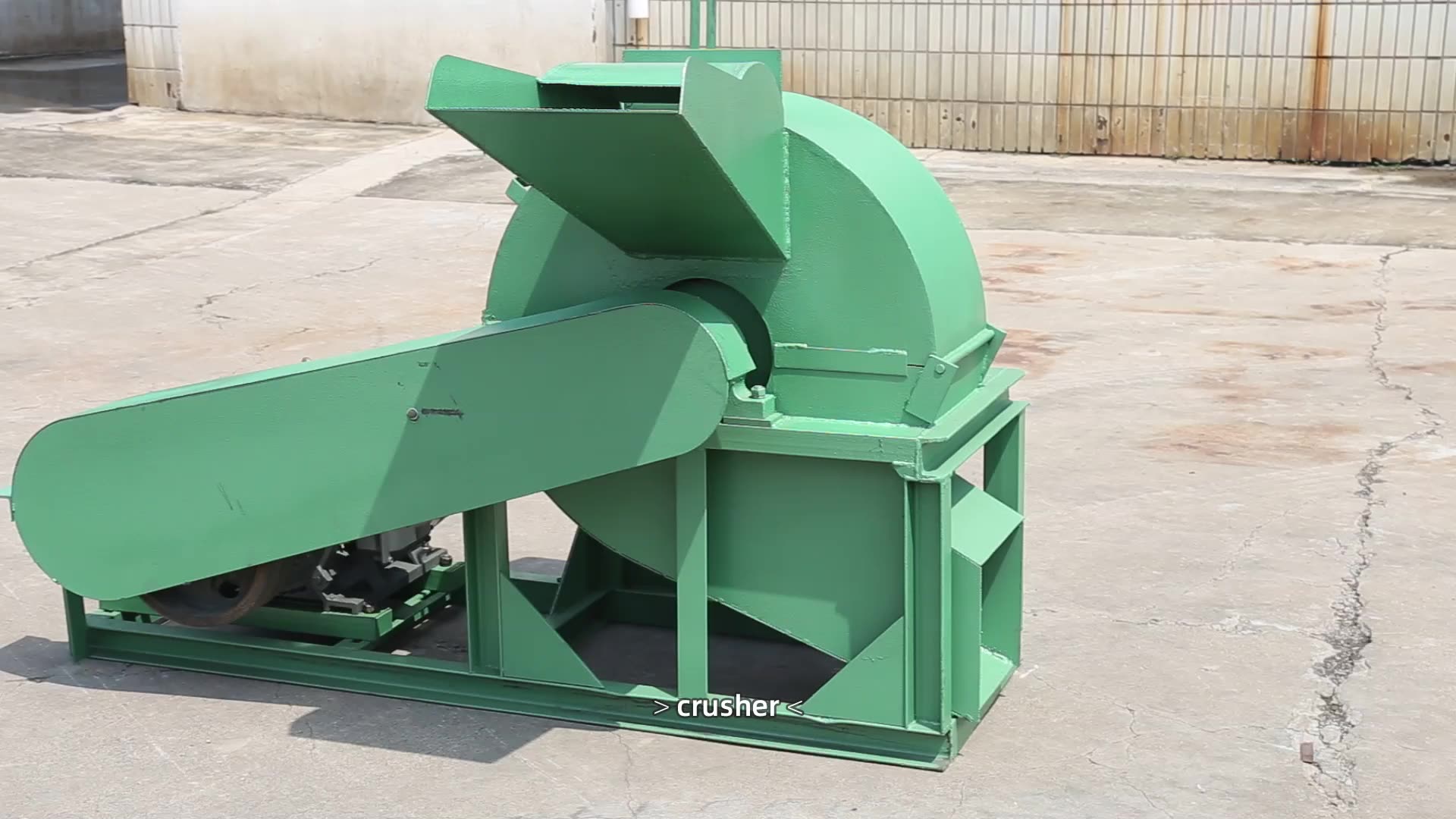 Big Capacity Wood Waste Shredder Crusher Machine /pallet Shredder/wood ...