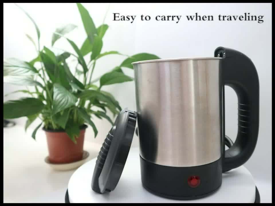 Portable Hot Water Hotel Drink Mini 500 Ml Small Travelling 0.5l Milk