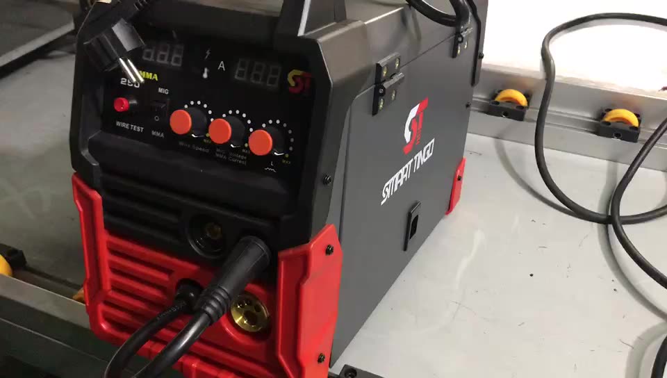Top Quality Mig/mma250 Wire Feed Welders Gas Shielded Welding Machine