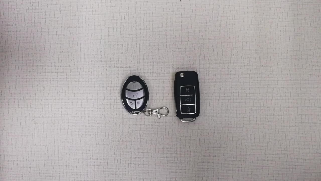 Car Remote Key Fob 3 Buttons Waterproof Cloning Fixed Code 315 433 Mhz