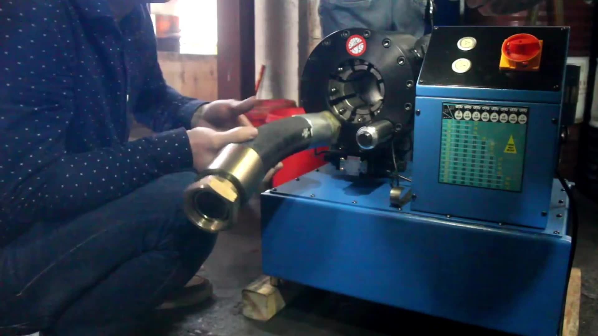 1/43inch Crimper For Sale Mse150 Hydraulic Pipe Swaging Machine For 1/2 Inch High Pressure