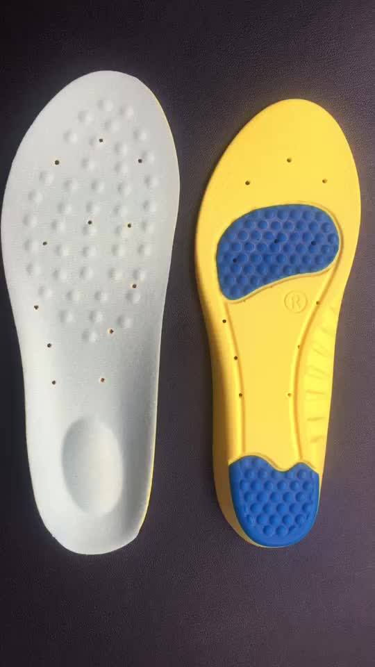 Memory Foam Orthopedic Silica Gel Shoe Insole,Sport Running Athletic