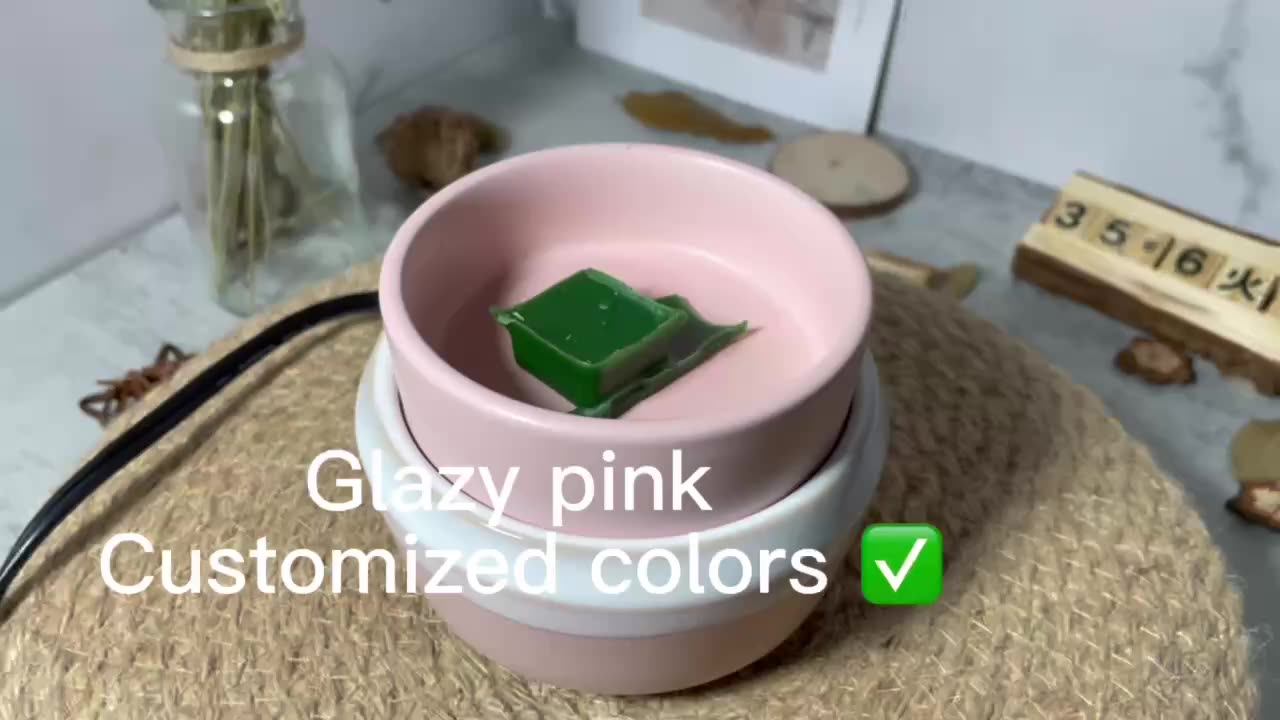 Minimalist Oil Melt Wholesale Electric Candles Warmers Ceramic Wax