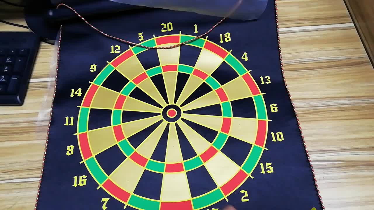 15 17 18 Inches Custom Logo Dartboard In Sisal Surround Dartboard In