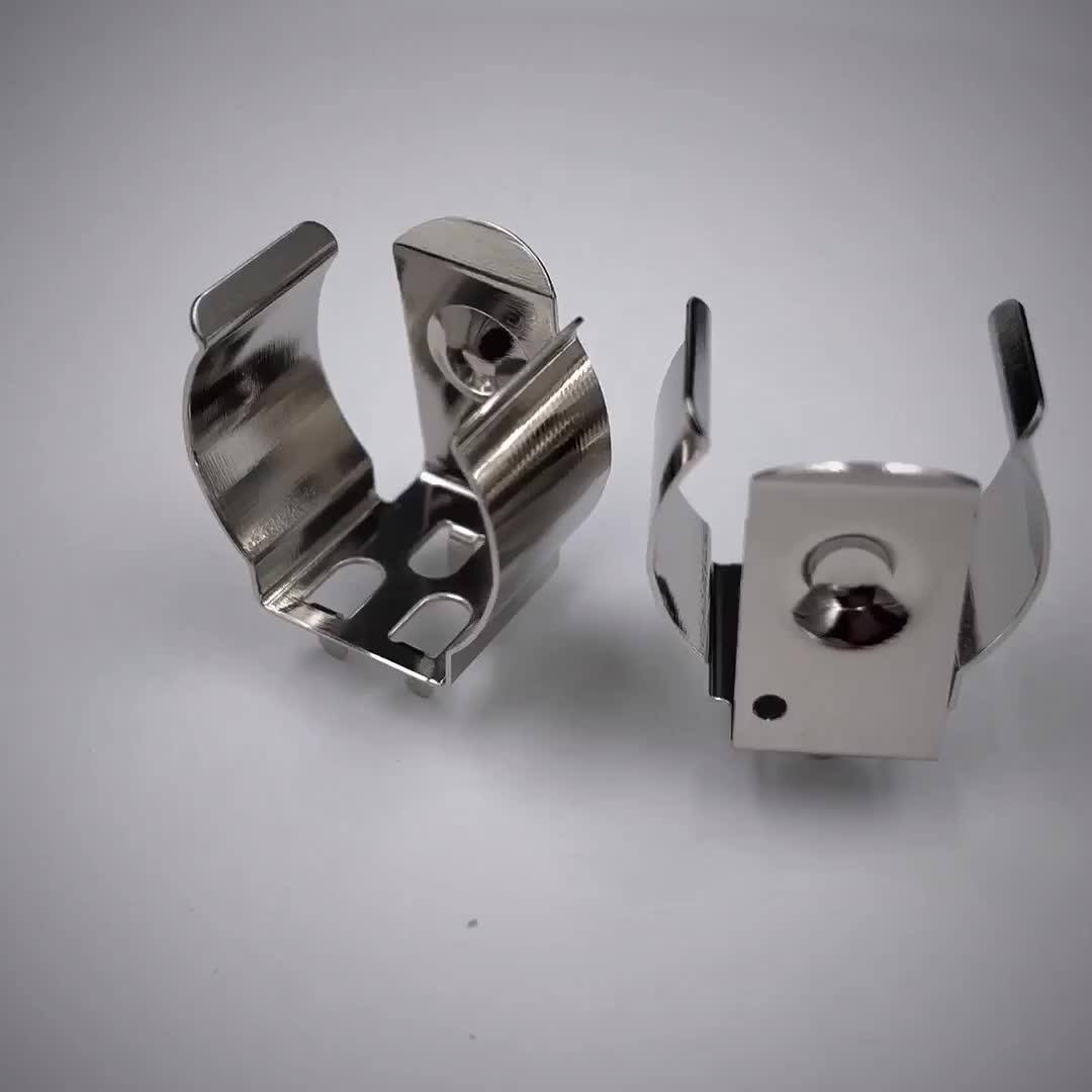 Poding Metal Battery Terminal Thm Battery Holder 18650 For Nickel Plate