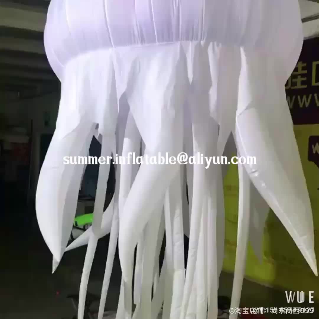 Inflatable Led Jellyfish With Light Balloon Decorations Giant Jellyfish