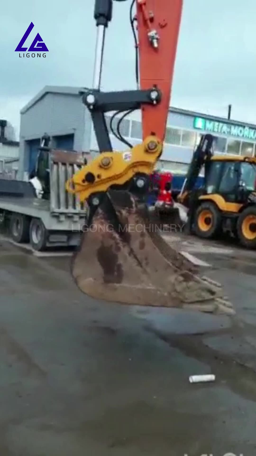 Mini Excavator Quick Hitch Ms03 Cw10 Quick Coupler 38t 3545mm Pins