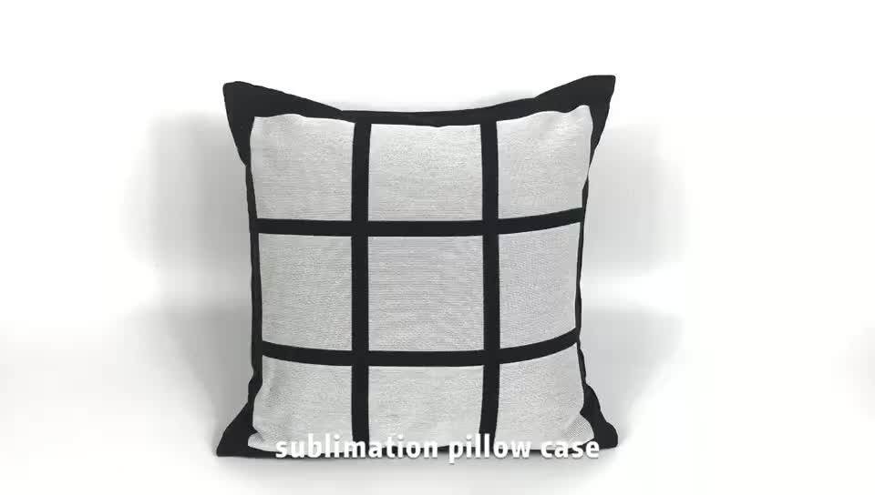Customized Professional Sublimation Blank Cushion Cover Printed Pocket