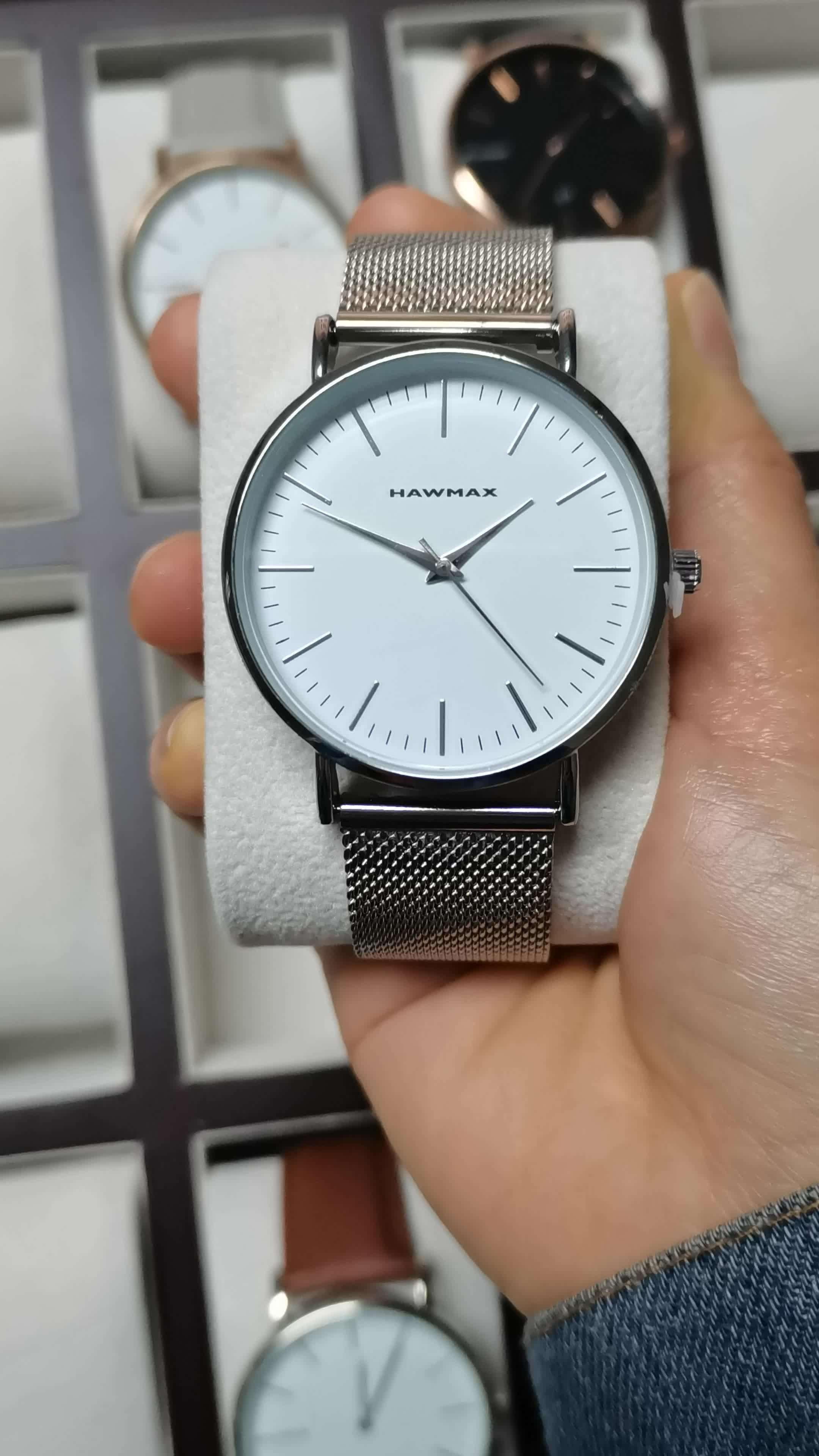 Dropshipping Singapore Movement Quartz Watches Rose Gold Logo Custom