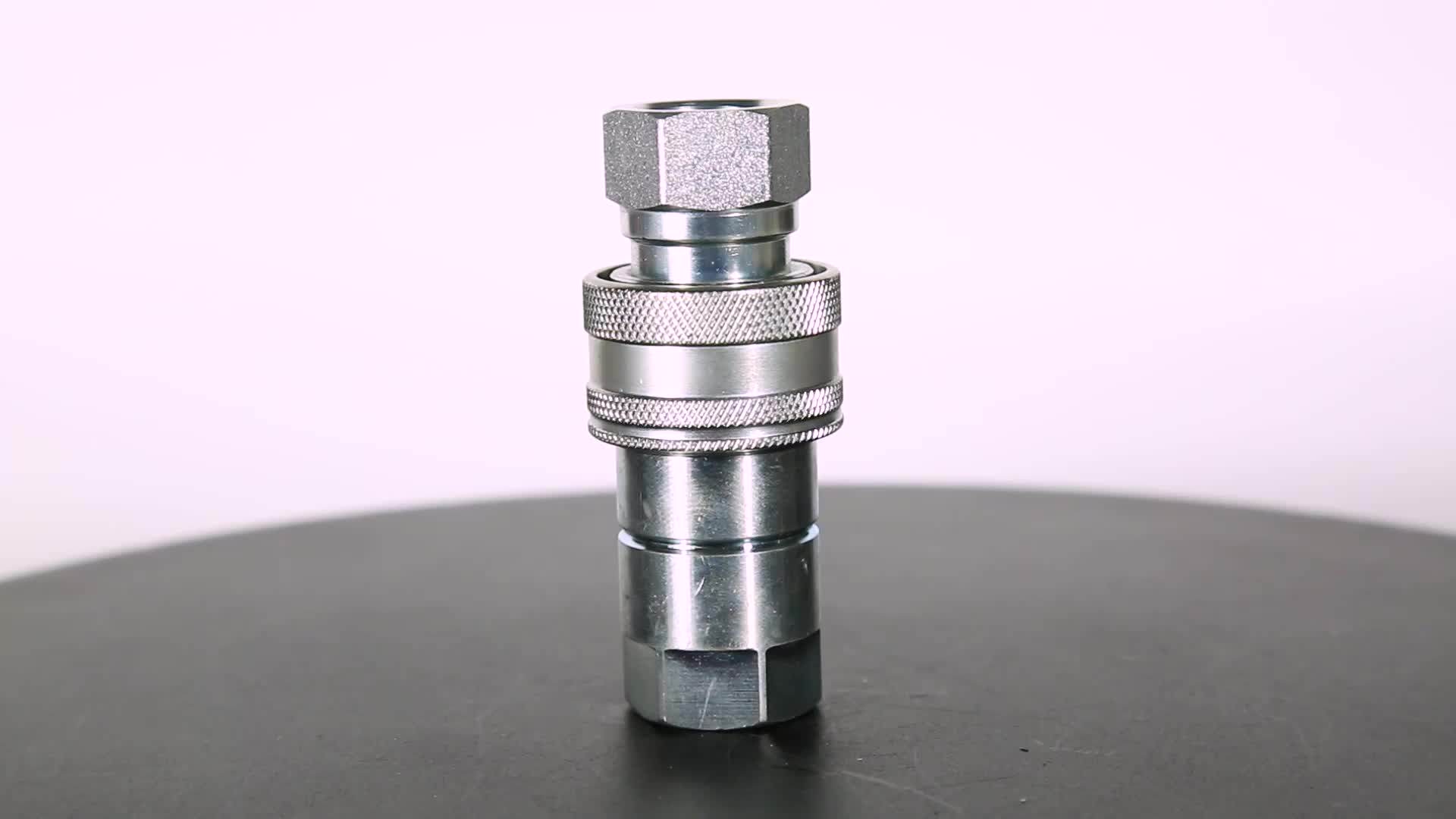 Iso7241a 1/2''high Quality Stainless Hose Hydraulic Quick Release