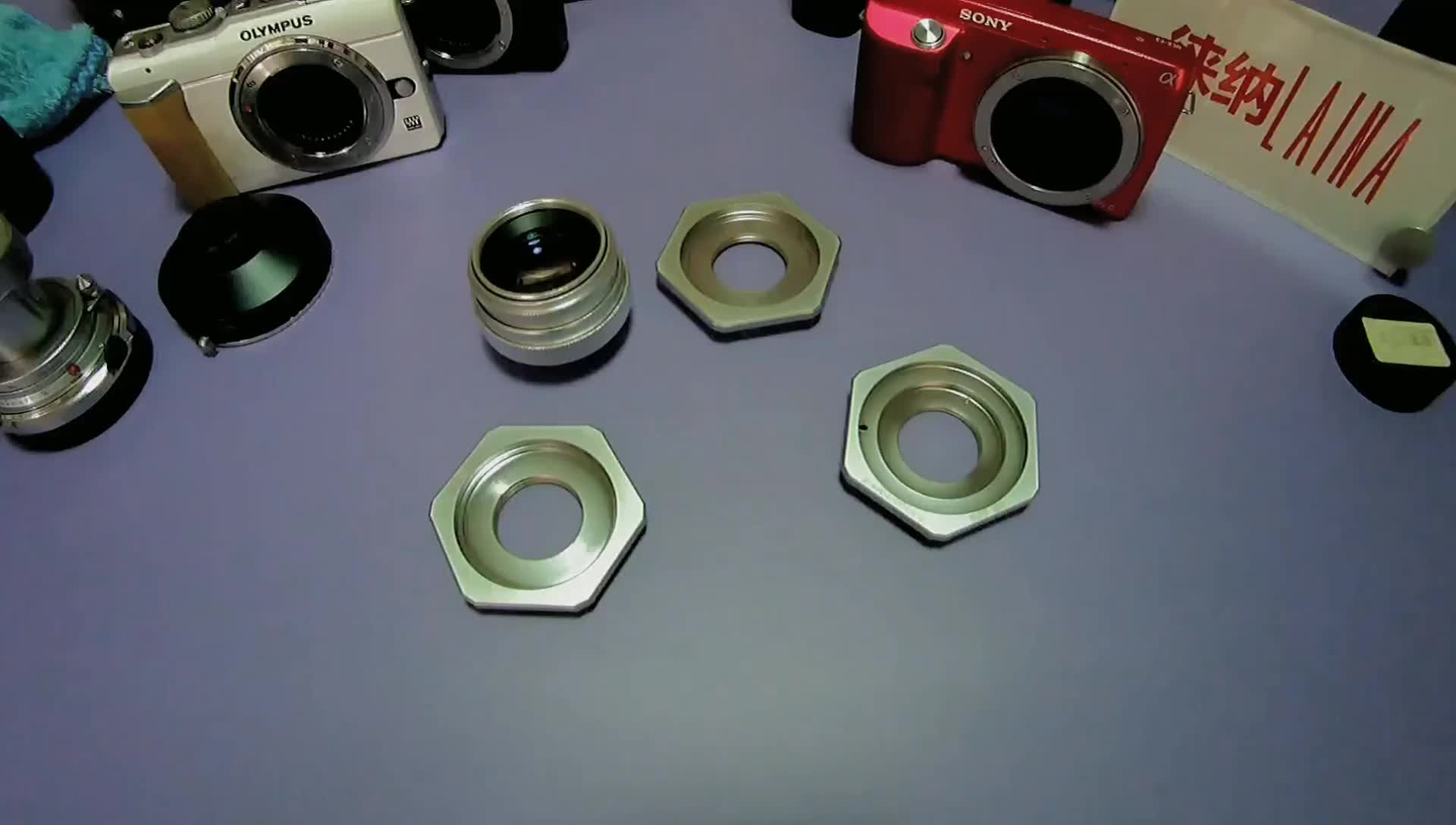 98块的所有部铜转接环、真可以让你的旧电影镜重生。