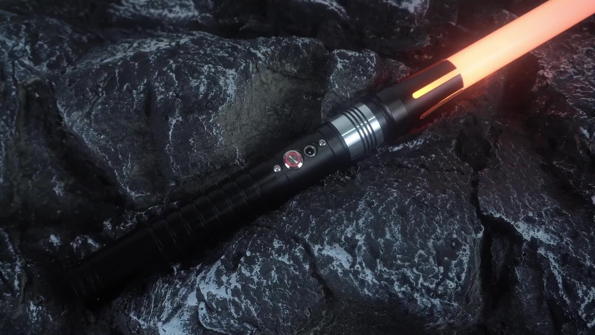 Metal Hilt Laser Dueling Force Lightsaber Motion Control Function Led