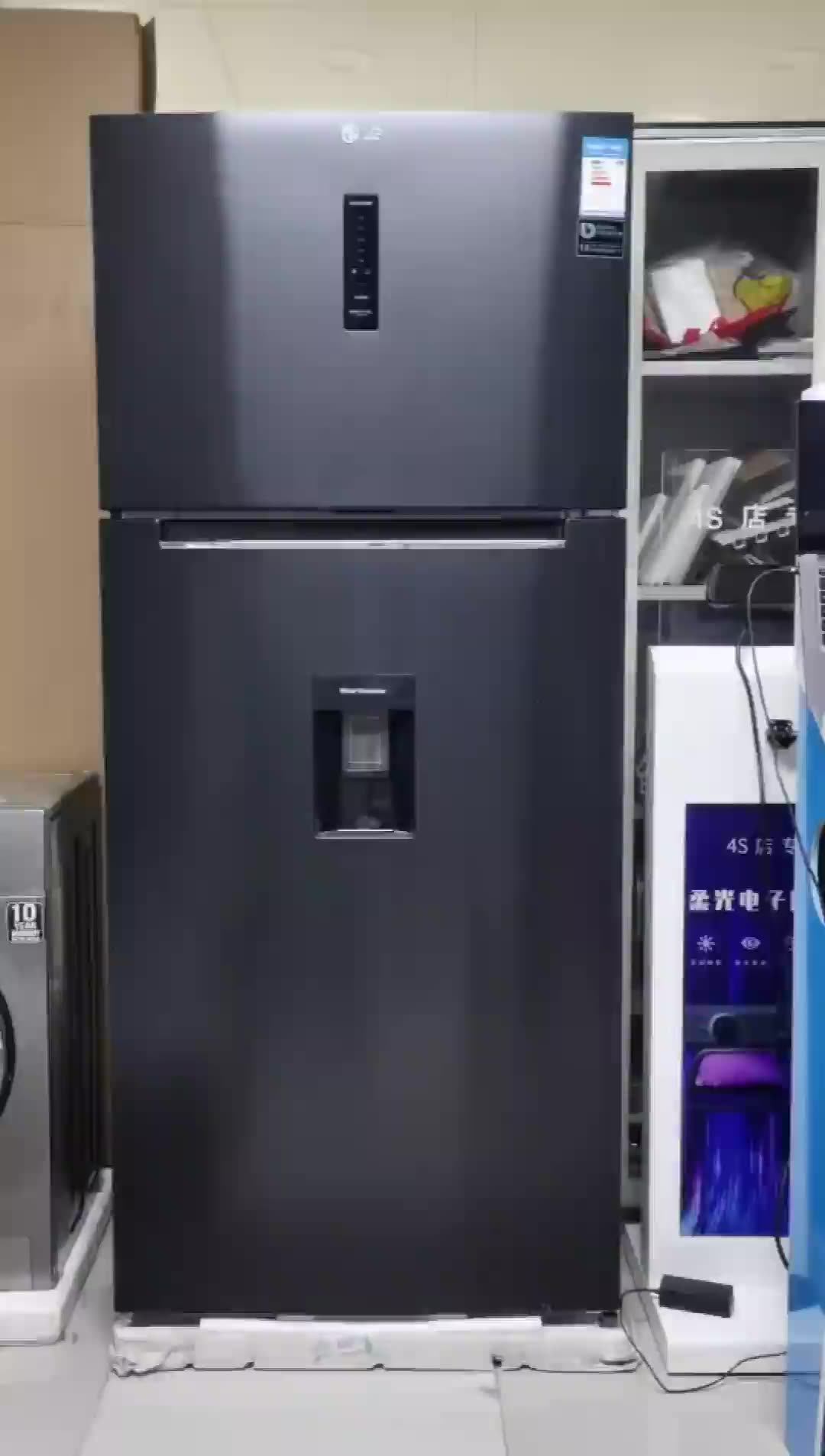 Two Doors Refrigerator Cheap Price Free Standing Double Door Fridge Buy Refrigerated