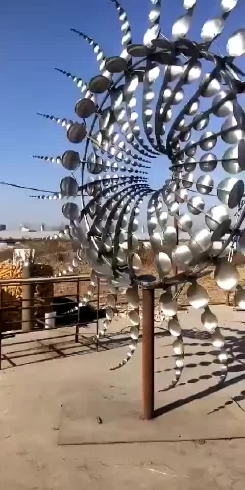 Outdoor Metal Stainless Steel Art Wind Kinetic Sculpture For Sale - Buy