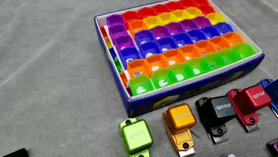 Cueelf Pocket Pool Chalk Holder,Chalk Box Bullet Pool Stick Pocket