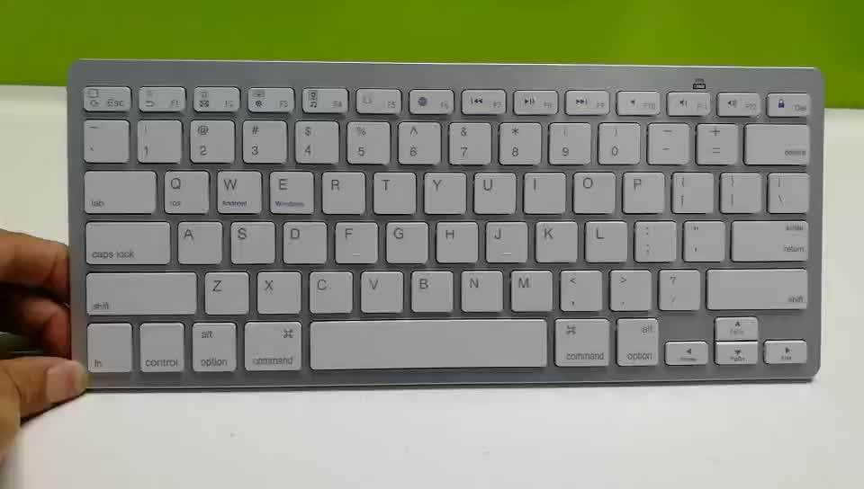 Tablet 2.4g Keyboard Wireless Ultra Slim Qwerty Keyboard Standard Layout For Ios Android Wins