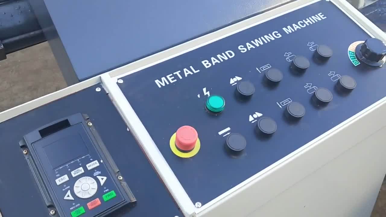 Semi Automatic Aluminium Cutting Band Saw Machine (ch4060) Buy Semi