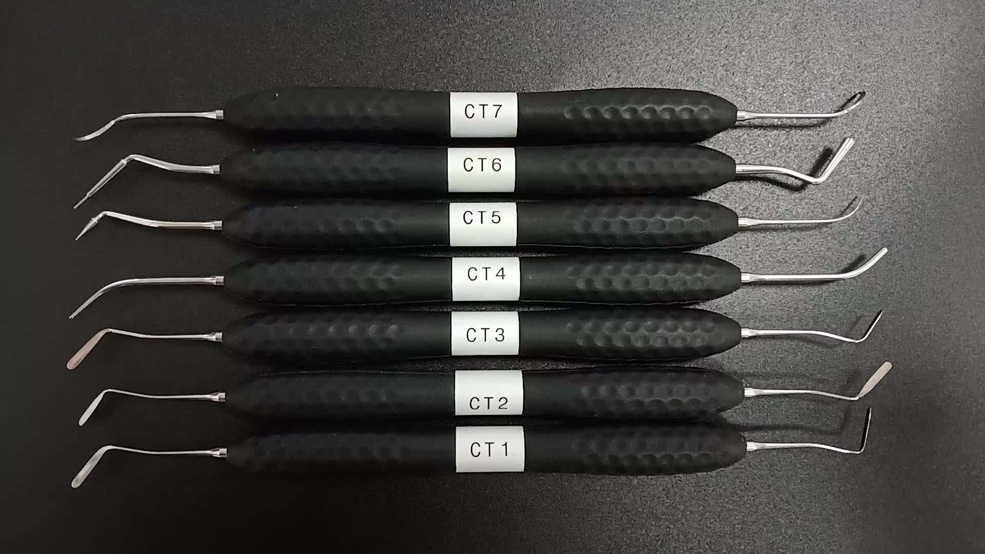 Ct6 Dental Resin Restoration Instrument Pluggers Lm / Composite Filling