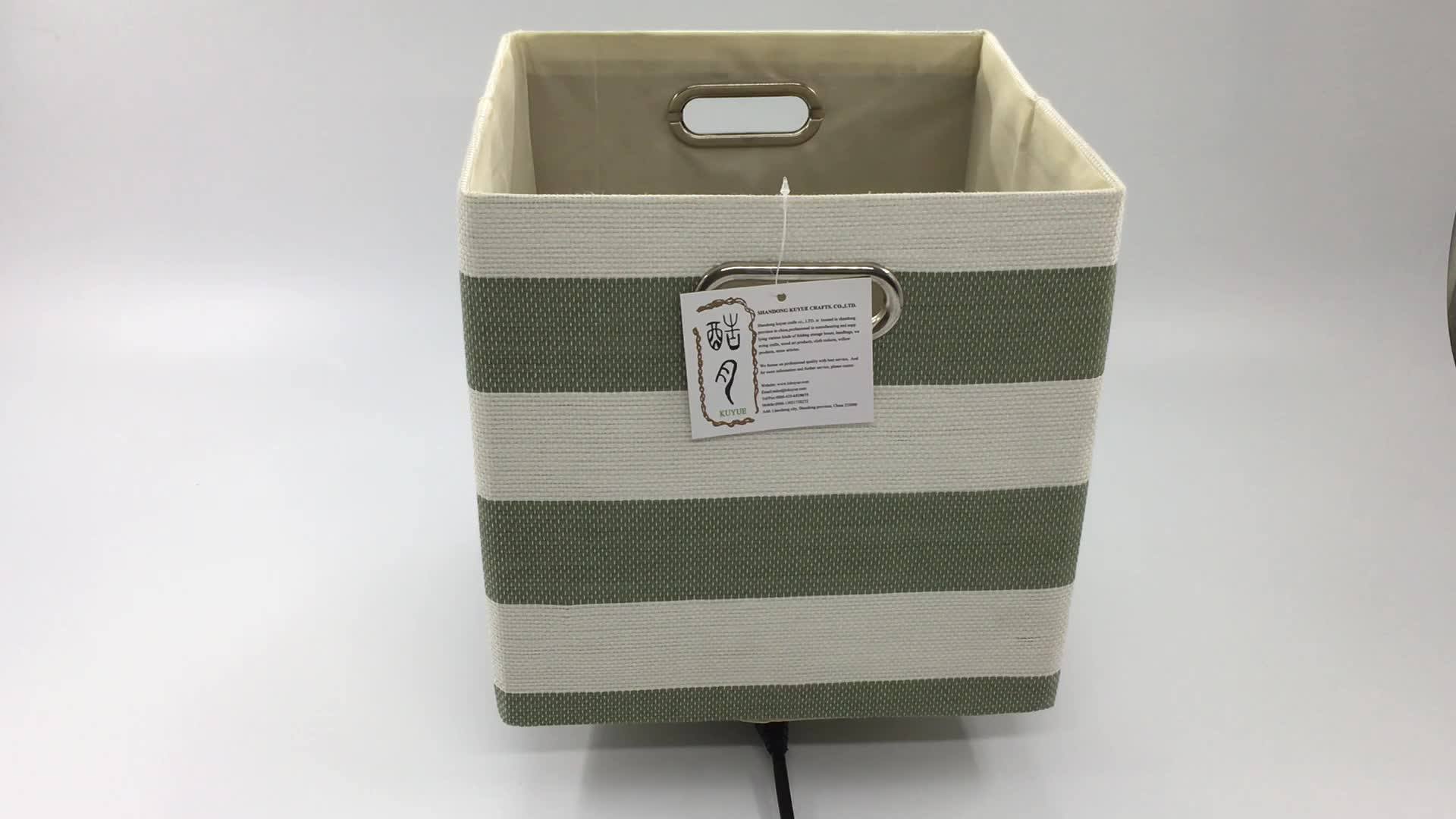 Loset Organizercollapsible Fabric Storage Cubes Container Baskets