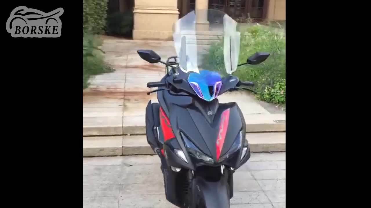 Adjustable Electric Scooter Windshield Motorcycle Universal Windscreen