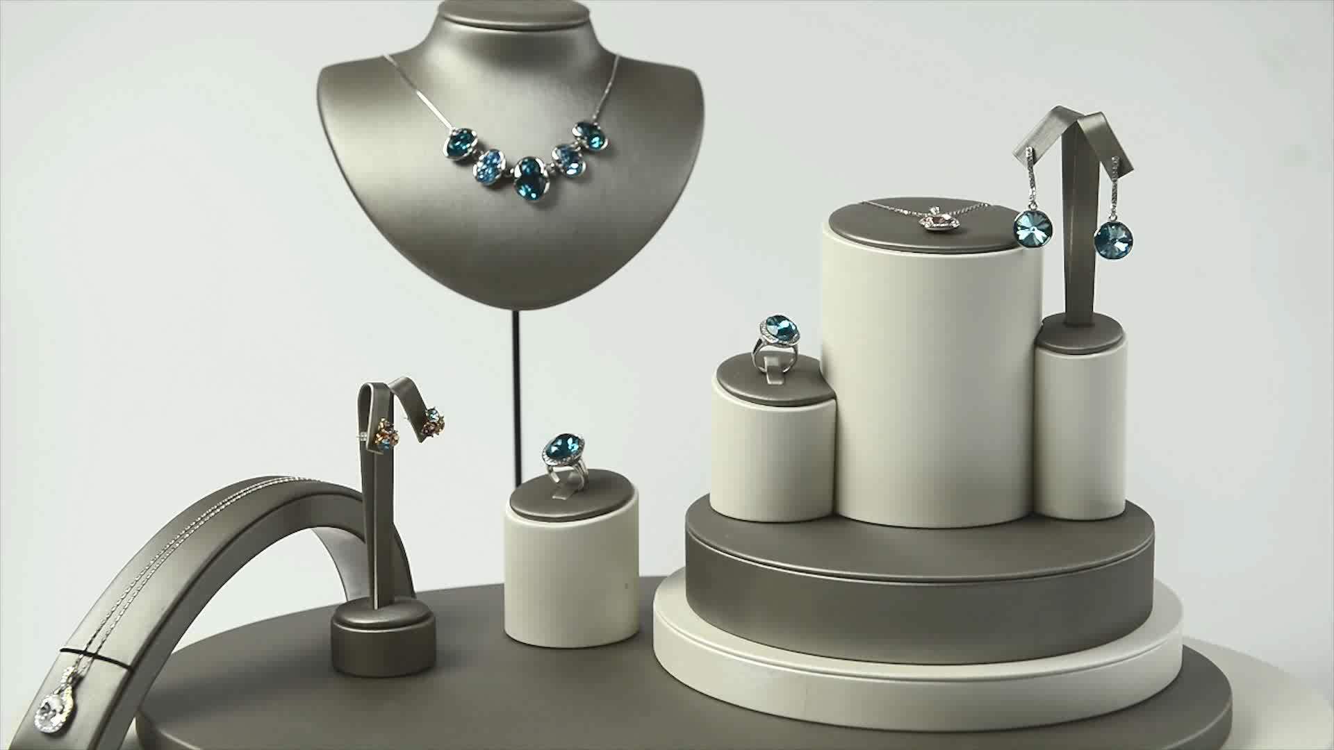 Fanxi Jewellery Shop Counter Display Set For Bracelet Necklace Ring