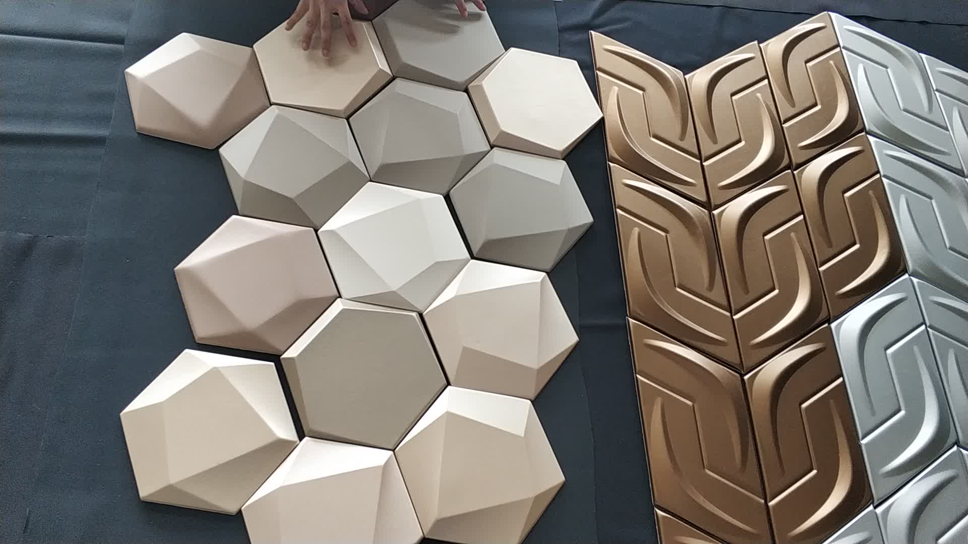 Home Decor Wall Decor 3d 4d Modern Elegant Brief Classic Art Pu Leather