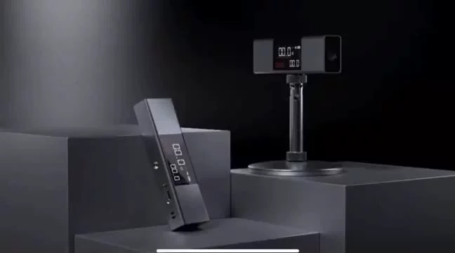Duka Atuman Laser Angle Casting Instrument Real Time Angle Meter LI 1 Double-sided High-definition Led Screen Type C Charging