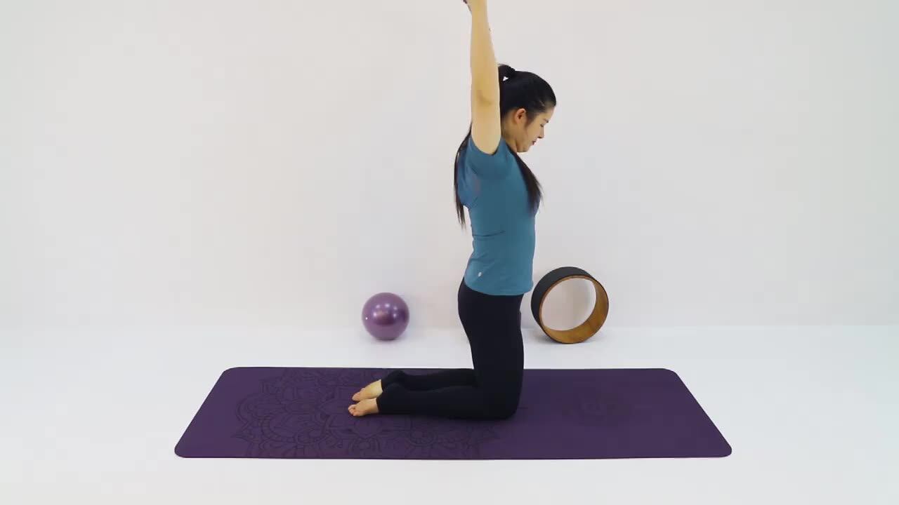 2021 New Design Unique Ecofriendly No Smell Tpe Yoga Mat Pvc Free 4mm