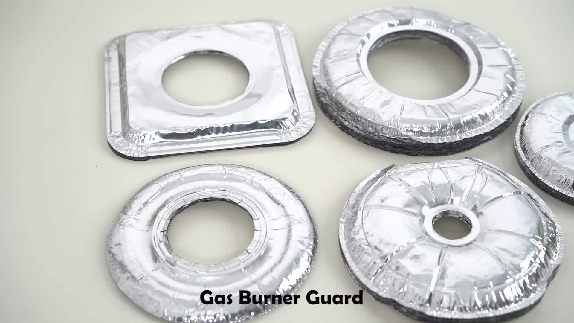 Disposable Aluminum Foil Stove Gas Burner Bib Liners Covers Buy