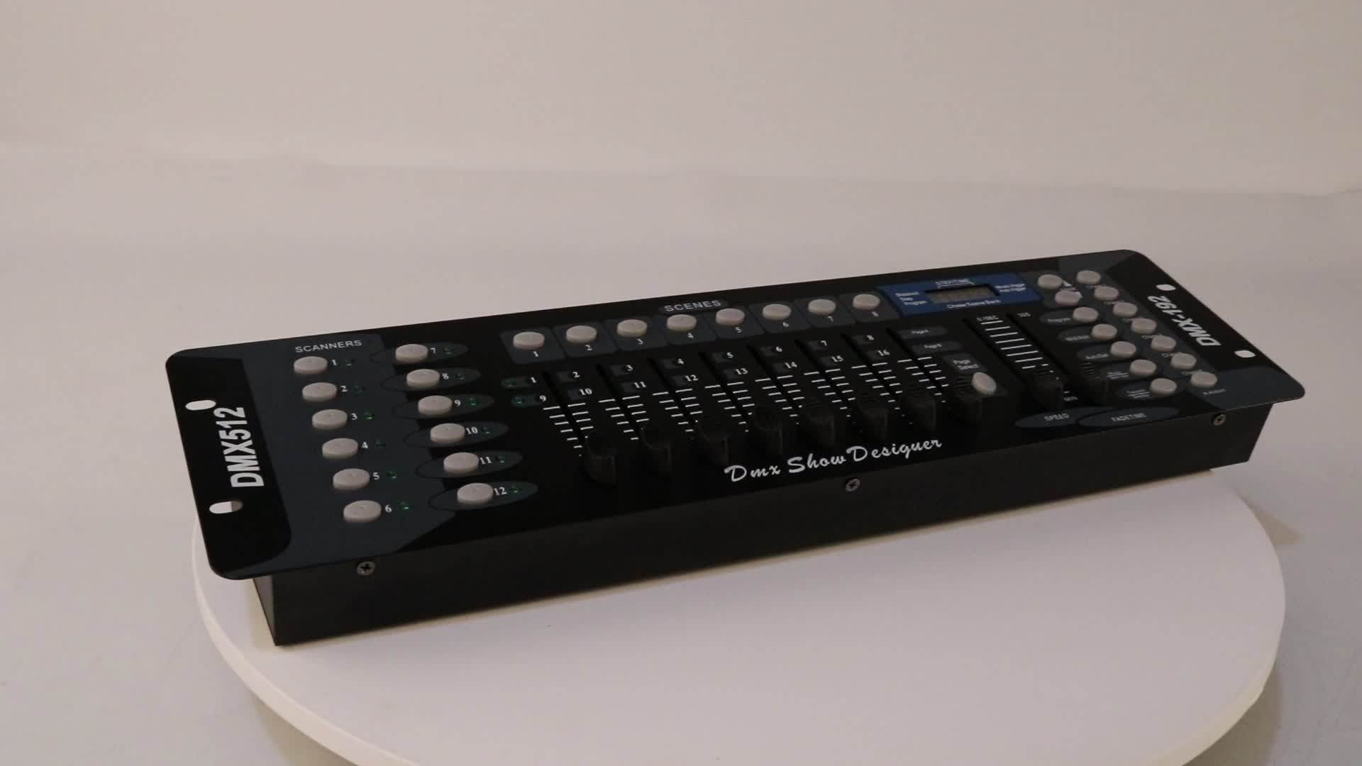 Light Console Controller Programmable Scene Lighting Console HOLDLAMP 384-Channel DMX Controller ...