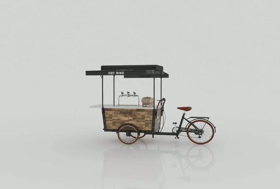 Steel Bike Electric Tricycle Beer Bar Cart Buy Beer Bike,Beer Vending