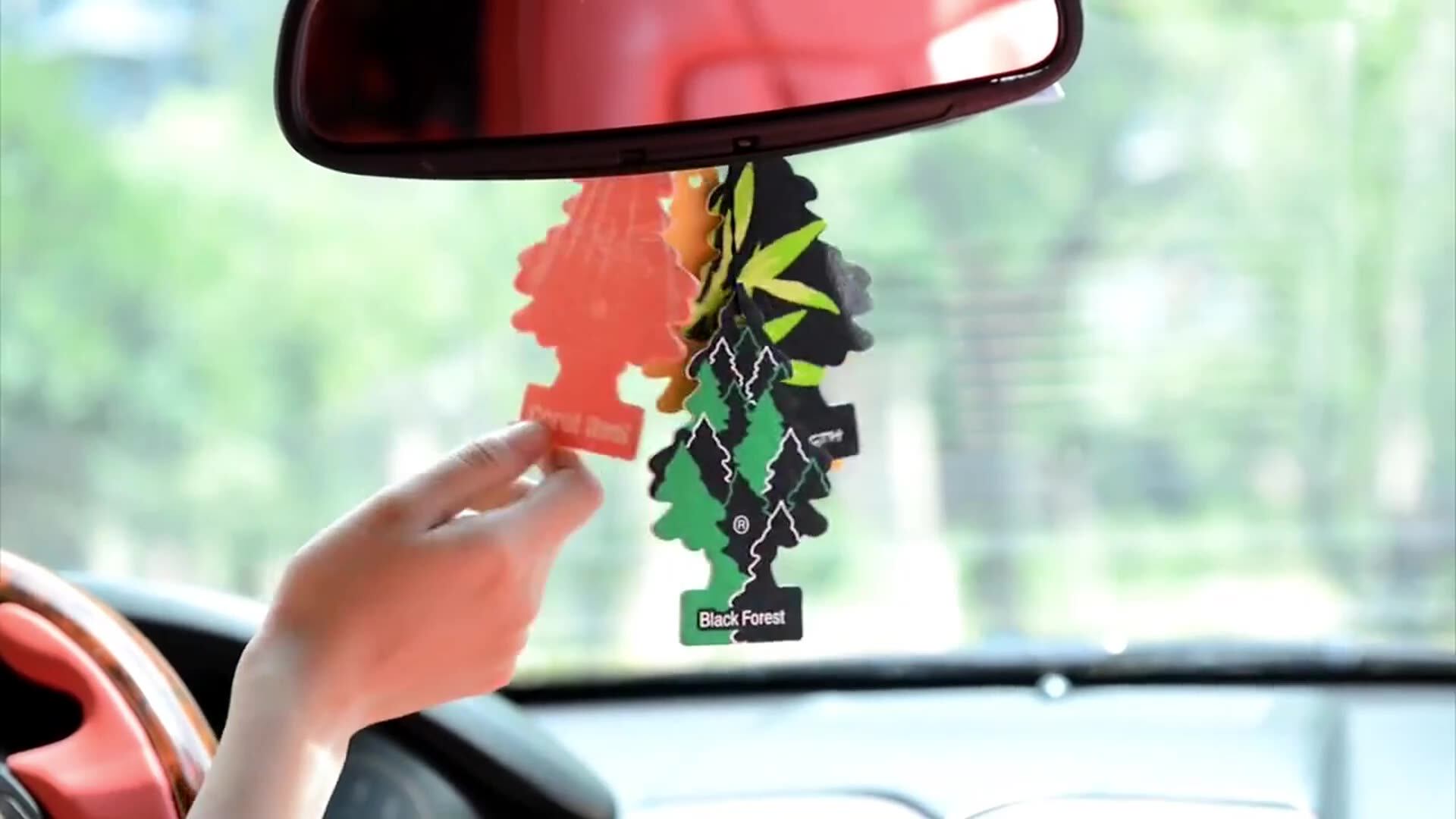 Odorizante Little Trees Black Ice Car Air Freshener Little Trees