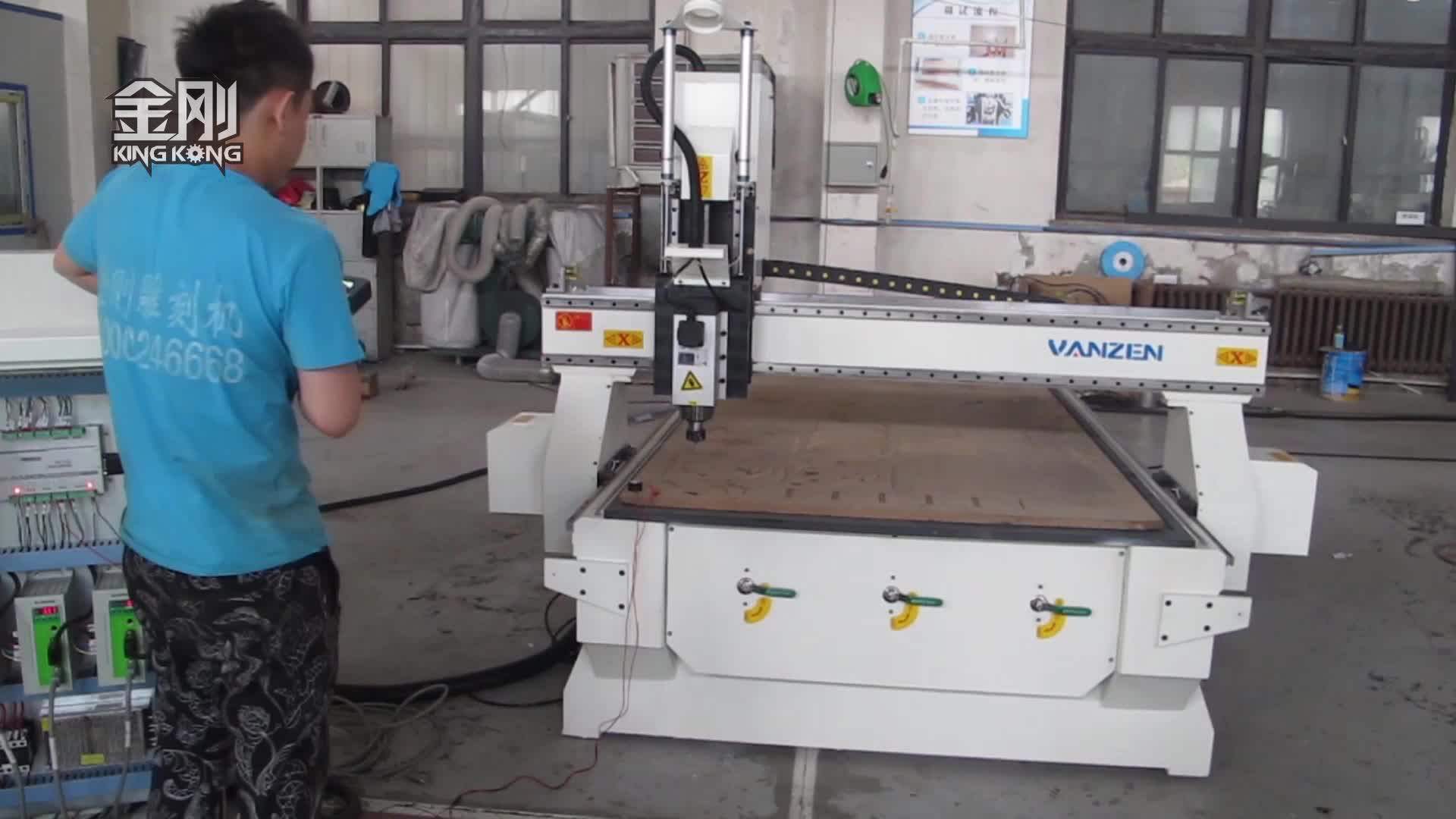 China Woodworking 1325 3 Axis Wood Cnc Router Machine Price List In