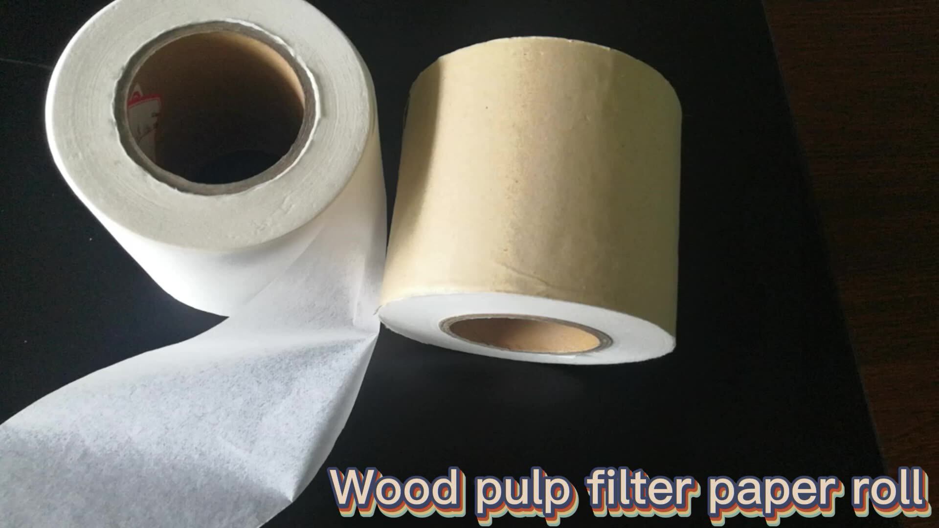 High air permeability 25gsm Wood Pulp, pp fiber Filter Paper Roll For