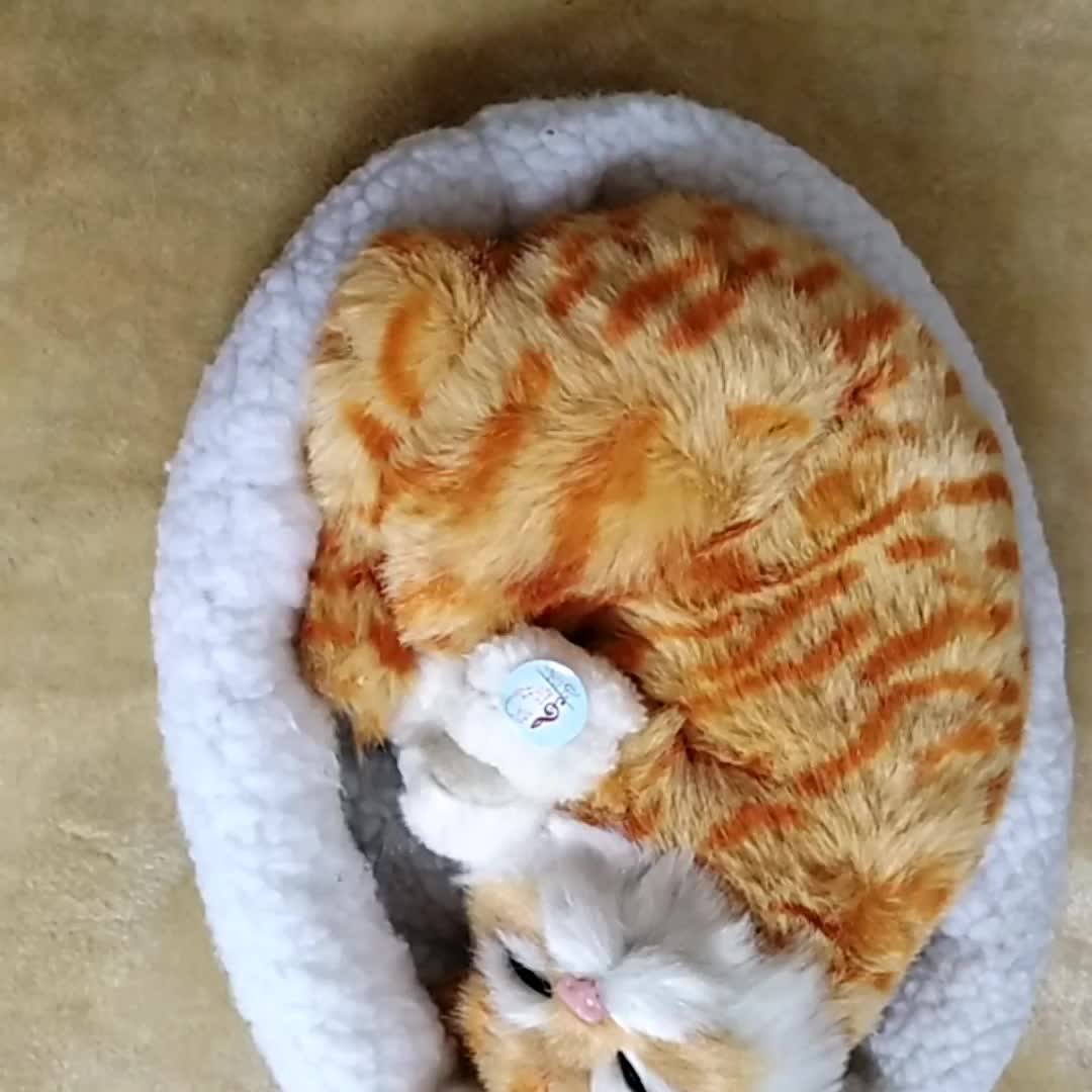 2015 Snoring Simulation Plush Realistic Breathing Sleeping Dogs Buy