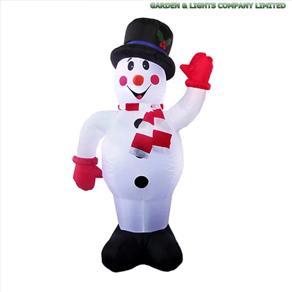 4ft Inflatable Snowman,6ft Inflatable Snowman,Large Snowman Decorations