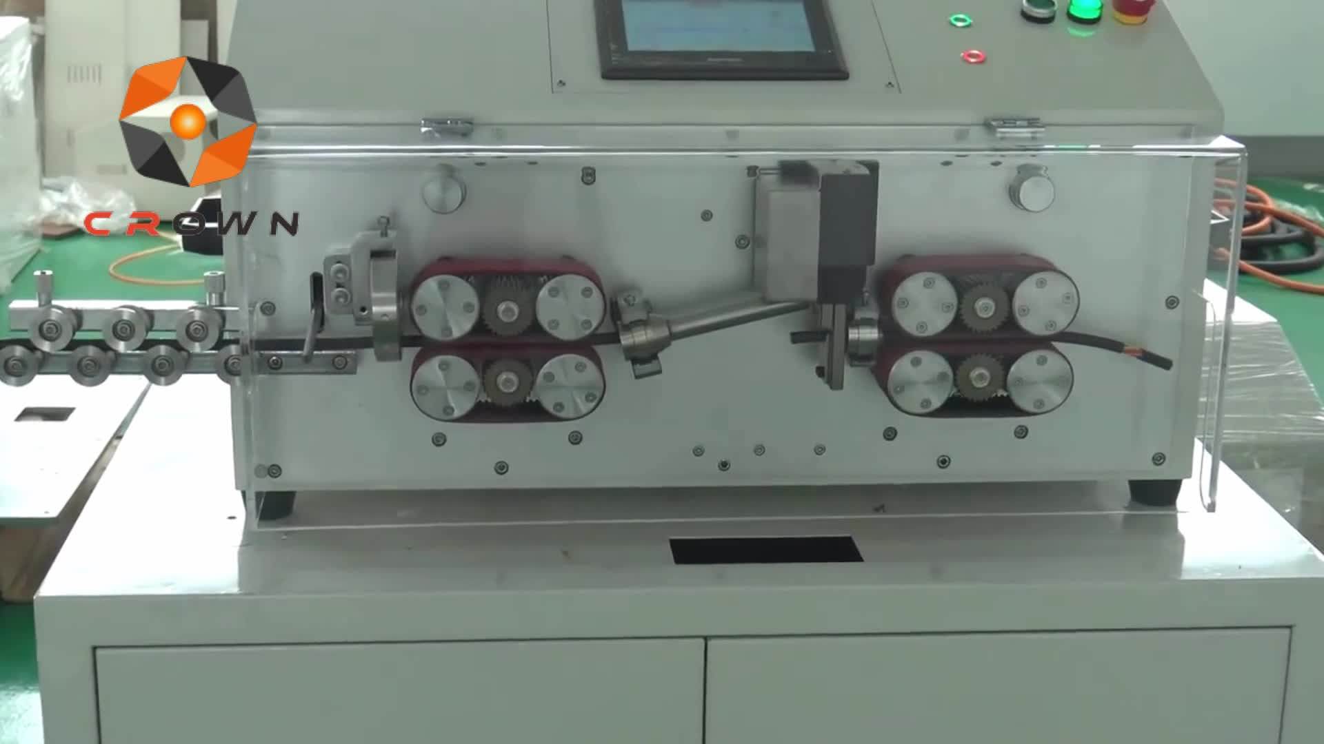 Automatic Multicore Wire Stripping Cutting Machine Commercial Wire