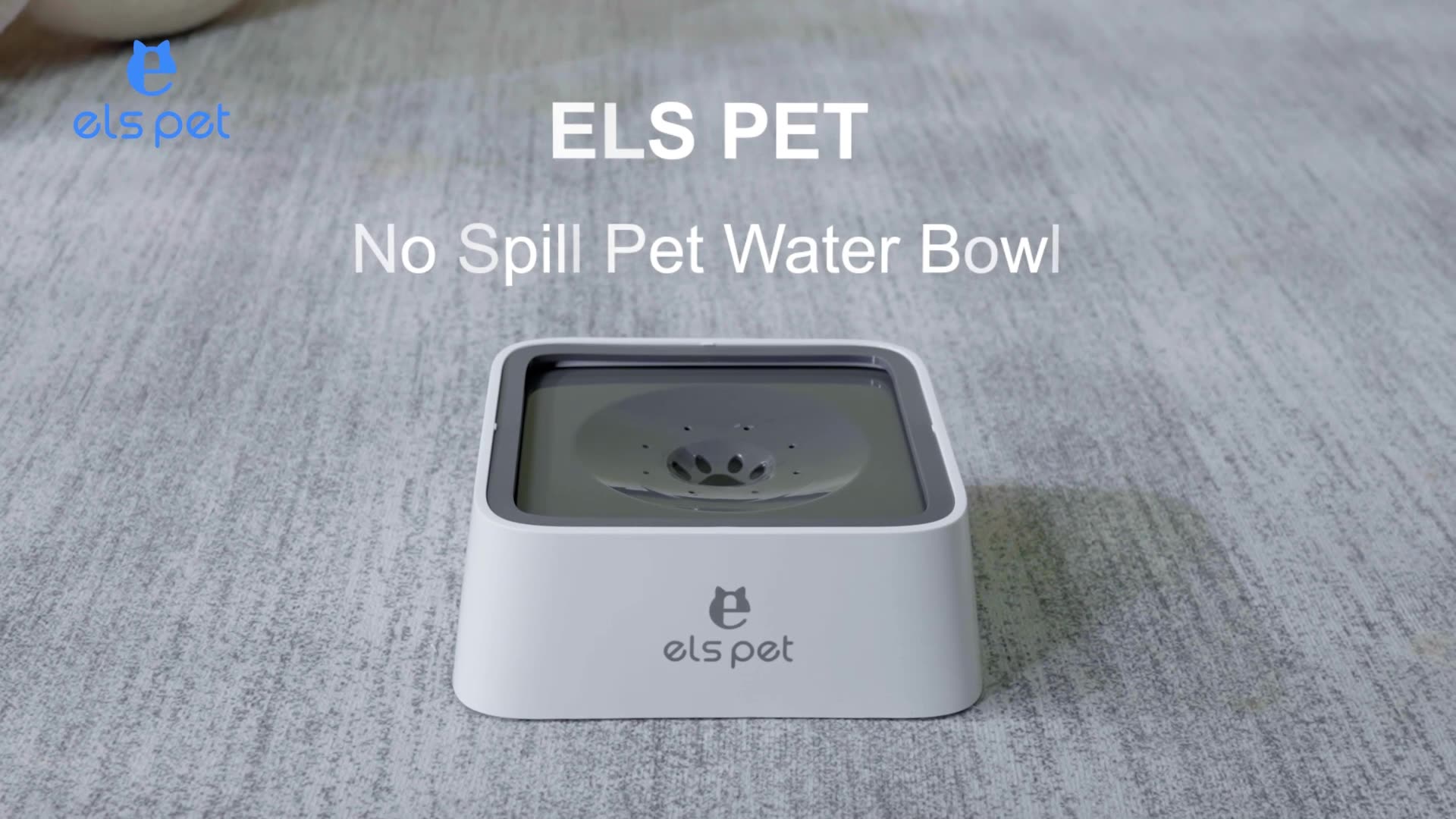 Els Pet Road Refresher No Spill Dog Water Bowl Not Wet Mouth Wet Beard